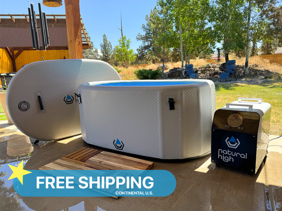 Natural High™ LUXE EXPERIENCE – Insulated Cold + Hot Plunge System